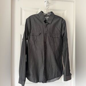 Men’s express button down shirt